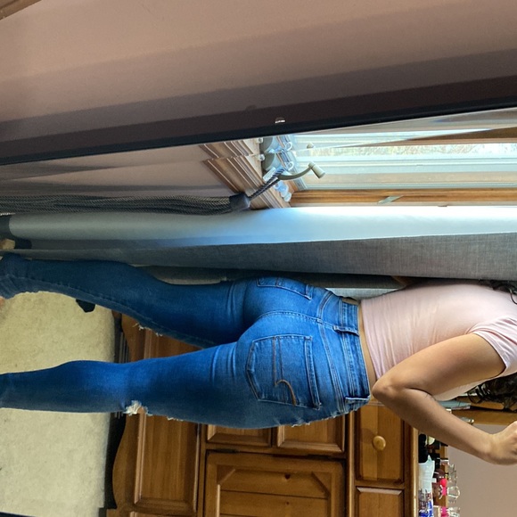 Sketchy distressed jeans - Picture 4 of 7